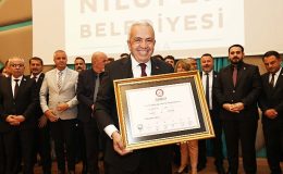 Şadi Özdemir mazbatasını aldı