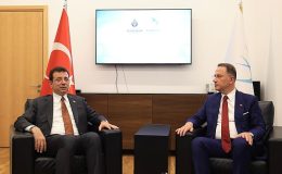 Ekrem İmamoğlu, Beylikdüzü Belediye Başkanı Mehmet Murat Çalık’a tebrik ziyaretinde bulundu