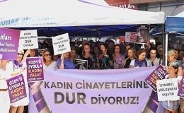 Konak’ta kadınlar şiddete ve kadın cinayetlerine ‘hayır’ dedi