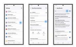 Samsung Galaxy’nin Otomatik Engelleyici ve Mesaj Koruması özellikleri siber tehditlere karşı etkili koruma sağlıyor
