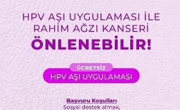 Büyükşehir Ücretsiz HPV Aşı Uygulaması Çalışmalarına Başladı