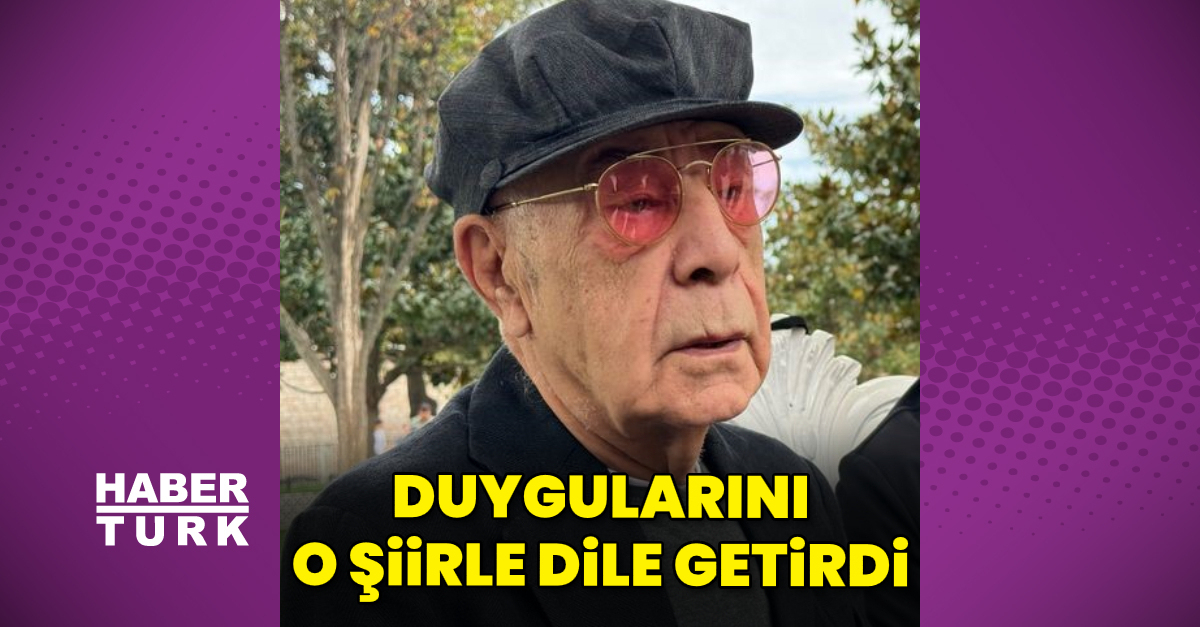 Mazhar Alanson, duygularını o şiirle dile getirdi
